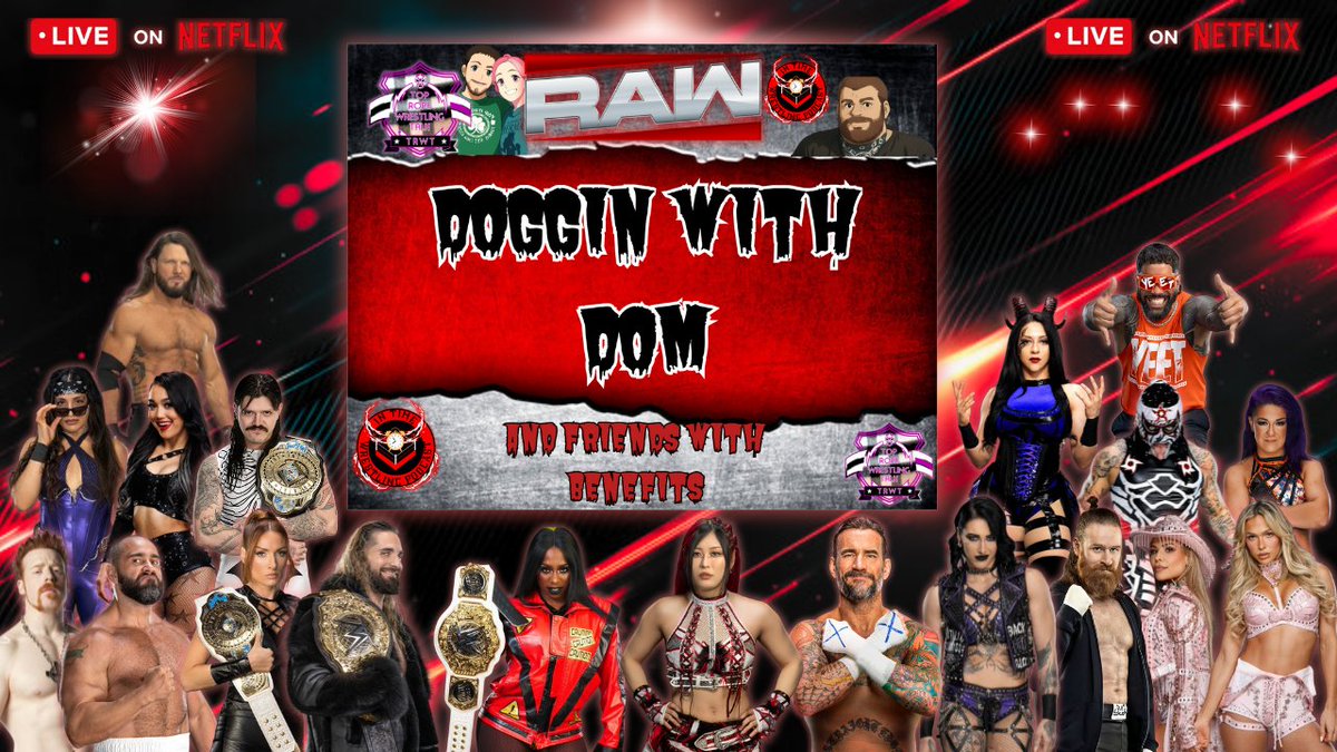 JUSTIN (@justintime211) on Twitter photo Join <a href="/TopRopeWT/">Top Rope Wrestling Talk</a> and yours truly on the <a href="/CircleOfDebate/">Circle Of Debate</a> YouTube channel at 7:55pm EST for the #WWERaw on #Netflix watch party
Smash the like button, share the stream and the chanel, hit the subscribe button and tap the bell icon to turn on notifications
youtube.com/live/uXa0JEcUb… Join <a href="/TopRopeWT/">Top Rope Wrestling Talk</a> and yours truly on the <a href="/CircleOfDebate/">Circle Of Debate</a> YouTube channel at 7:55pm EST for the #WWERaw on #Netflix watch party
Smash the like button, share the stream and the chanel, hit the subscribe button and tap the bell icon to turn on notifications
youtube.com/live/uXa0JEcUb…