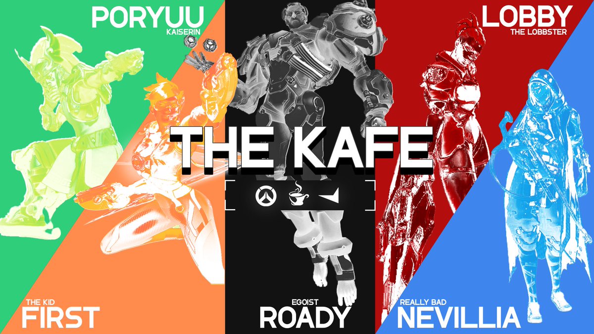 The Kafe (@thekafeow) on Twitter photo ⚡️It's Morphin Time at The Kafe⚡️
Our heroes have assembled and they're brewed for battle.
Season 6 • Expert Division • <a href="/FACEIT_OW/">FACEIT Overwatch</a>
⬛️<a href="/biz_rizky/">Rizky_RoAdY</a>
🟧<a href="/first163308/">first</a>
🟥<a href="/lobbyow2/">lobby</a>
🟦<a href="/nevillia_ow/">Nevillia</a>
🟩@poryuuOW
⌈ #TheKafe | #FACEITLEAGUE 」 ⚡️It's Morphin Time at The Kafe⚡️
Our heroes have assembled and they're brewed for battle.
Season 6 • Expert Division • <a href="/FACEIT_OW/">FACEIT Overwatch</a>
⬛️<a href="/biz_rizky/">Rizky_RoAdY</a>
🟧<a href="/first163308/">first</a>
🟥<a href="/lobbyow2/">lobby</a>
🟦<a href="/nevillia_ow/">Nevillia</a>
🟩@poryuuOW
⌈ #TheKafe | #FACEITLEAGUE 」