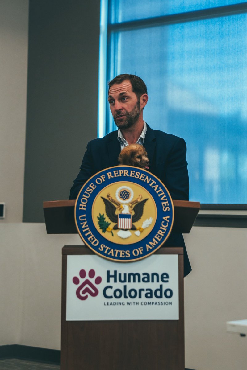 RepJasonCrow's tweet image. Pets are family. No one should be forced to decide between having a roof over their head &amp;amp; keeping their pet.

I&apos;m introducing a bipartisan bill to better support homeless shelters so that people don’t have to part ways with their pets.