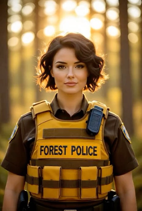 SterlingFlix's tweet image. I&apos;ve made a proof of concept for video extension using @grok Imagine in its current state.

Officer Rayne Larca in the forest.

#Policewoman #Uniform #Bulletproofvest #Video #ForestRun