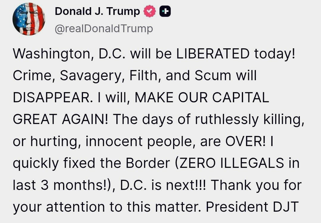 chefrocky413's tweet photo. This year crime is down substantially in DC
….. he distracting us again ….the last time
#TrumpPedoFiles and #EpsteinFiles were trending ,two men died from his distraction….. the infamous
#TrumpStagedShooting https://t.co/BKd4ZEpMsT