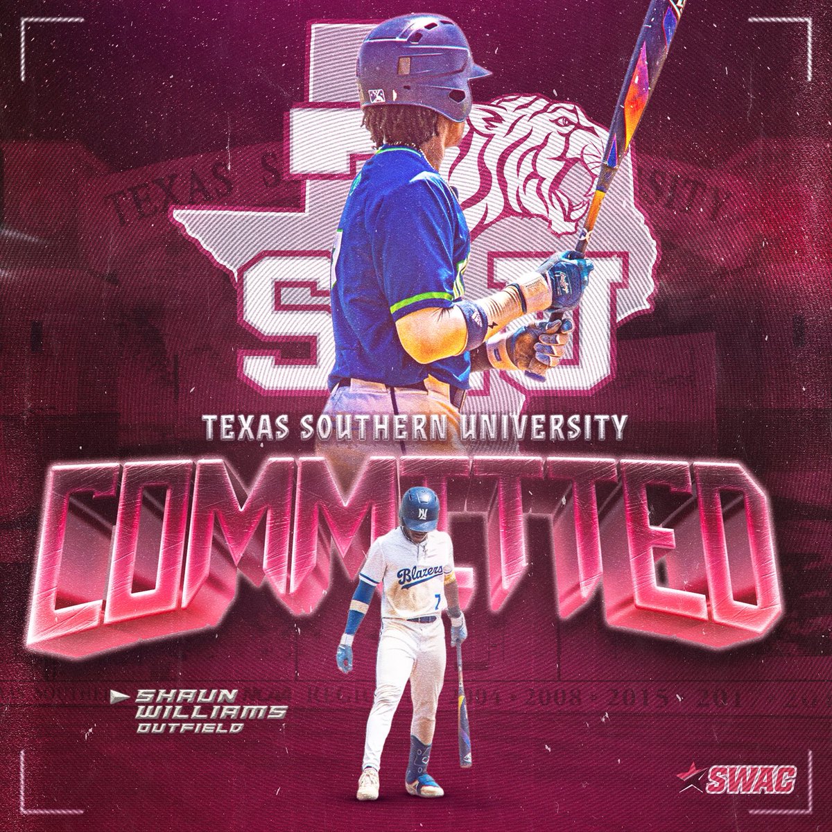 Shaun Williams (@s_williams_18) on Twitter photo Blessed to have the opportunity to continue the process and play Division 1 baseball at Texas Southern University. Thanking God, family, coaches, and friends for supporting me and being with me throughout this ongoing journey. <a href="/DCNL_Baseball/">North Lake Baseball</a> <a href="/_CoachJMartin/">Jimmy Martin</a> <a href="/Dutch_Oven45/">Derek Holland</a> Blessed to have the opportunity to continue the process and play Division 1 baseball at Texas Southern University. Thanking God, family, coaches, and friends for supporting me and being with me throughout this ongoing journey. <a href="/DCNL_Baseball/">North Lake Baseball</a> <a href="/_CoachJMartin/">Jimmy Martin</a> <a href="/Dutch_Oven45/">Derek Holland</a>
