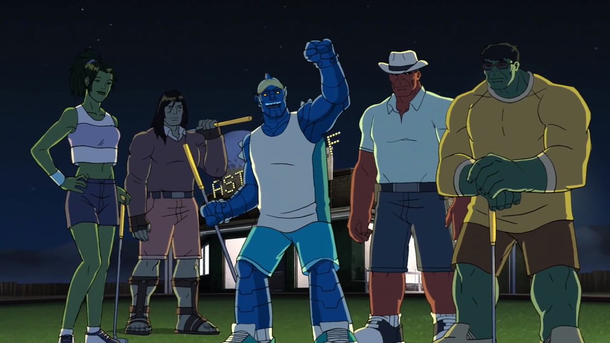 Disney_Wiki's tweet photo. Today marks the 12th anniversary of the animated Disney XD series, #HulkAndTheAgentsOfSMASH.
Joined by a humorously dysfunctional group of teammates who double as an unlikely family, Hulk tackles threats that are too enormous for any other heroes to handle. https://t.co/HsVswa0gwy