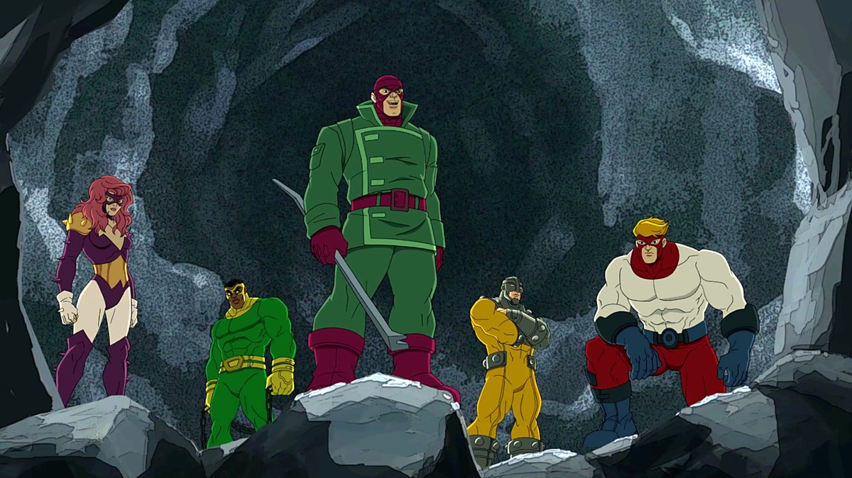 Disney_Wiki's tweet photo. Today marks the 12th anniversary of the animated Disney XD series, #HulkAndTheAgentsOfSMASH.
Joined by a humorously dysfunctional group of teammates who double as an unlikely family, Hulk tackles threats that are too enormous for any other heroes to handle. https://t.co/HsVswa0gwy