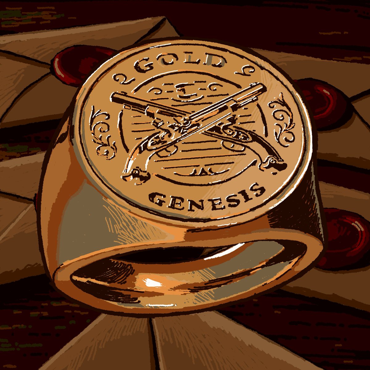 🤝 <a href="/Pistols_gg/">Pistols at Dawn</a> x TGC🤝
A 2 week duel-only activation for The Golden Company🏆

🔫 Exclusive hand-drawn Duelists 
( <a href="/RickCrosschain/">Rick CrossChain</a> <a href="/Reshululu/">Angry</a> inspired 🫣 )
💍 Gold Signet Rings 
📦 Special Duelist Packs 
💰 10000 $LORDS prize pool + DOUBLE $LORDS rewards for leaderboard finishers