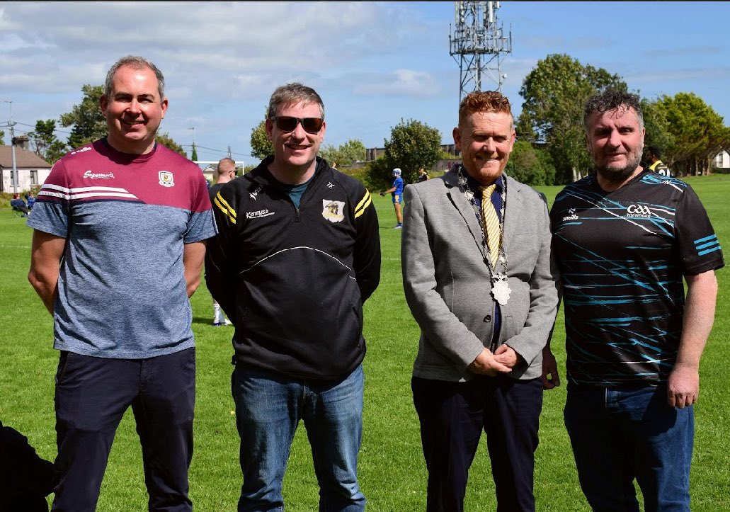Thanks Galway GAA chairperson  <a href="/BellewPaul/">Paul Bellew</a> and deputy major <a href="/AlanCheeversFF/">Cllr. Alan Cheevers Fianna Fáil</a> for coming down to watch the All-Ireland semi-finals on Saturday <a href="/Galway_GAA/">Galway GAA Official</a> <a href="/GAARoundersoffi/">GAA Rounders</a> <a href="/ConnachtGAA/">Connacht GAA</a>