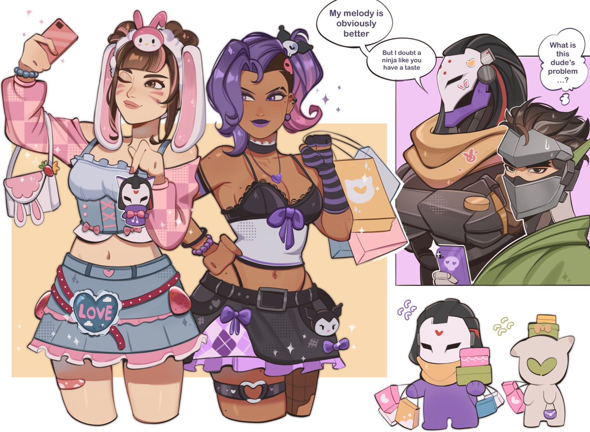 kaiwankon's tweet image. #dvattra #somji shopping! 🛍️