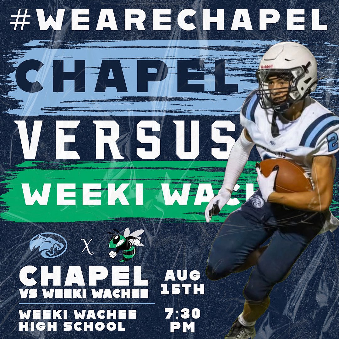 GAMEWEEK : Let’s run it ⛪️🚾

#WeAreChapel #RaiseTheBar