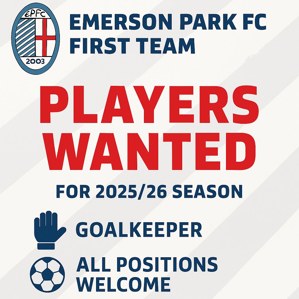 EPFC03's tweet image. Our senior team is looking for a new goalkeeper and players in all positions for the upcoming season in the Brentwood Sunday League Senior Division. If you are interested, please get in touch via DM.