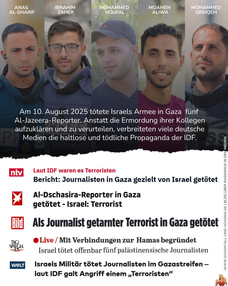 Man kann sich nur schämen in Deutschland Journalist zu sein.