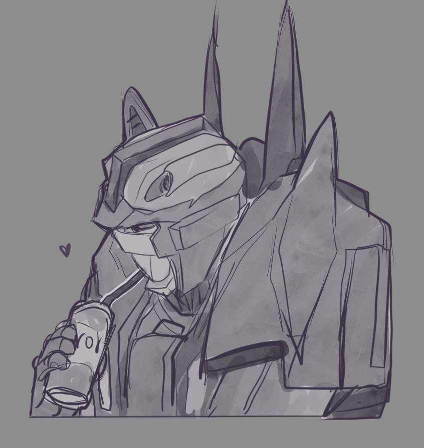 nekfores's tweet image. — sketch requests from my chat.

#overlord #krok #transformers