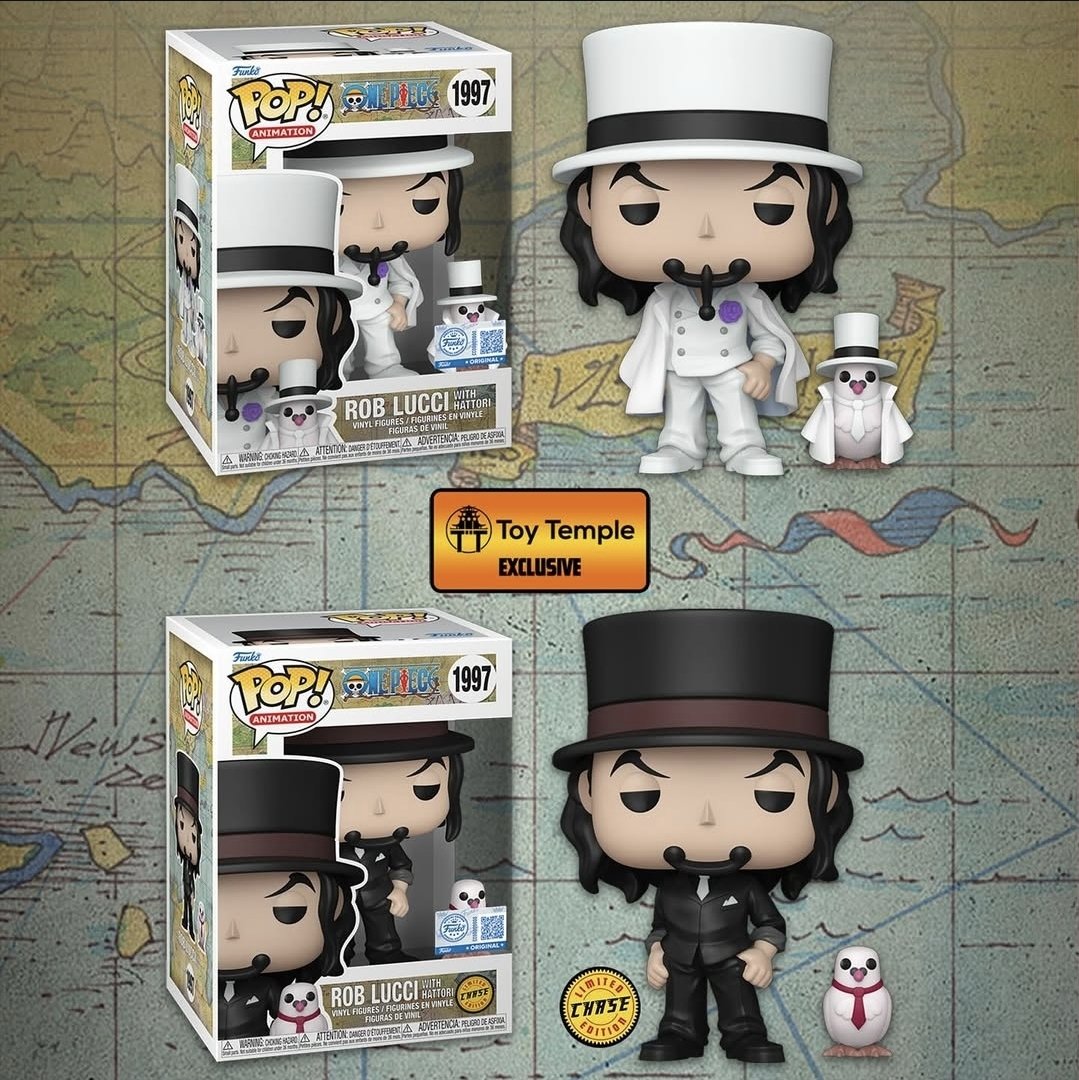AHOY PIRATES! Rob Lucci has been POPIFIED! THIS FREAKING WEEKEND at the Arizona Collector's Expo, you can grab your very own Rob Lucci Funko Pop! The RAREST of the FAIREST  <a href="/AboutElizabethM/">Elizabeth Maxwell</a> AND me brother o’ the SEAS <a href="/JustChrisSabat/">Christopher Sabat</a> will be joining in! Be there…if you dare🏴‍☠️