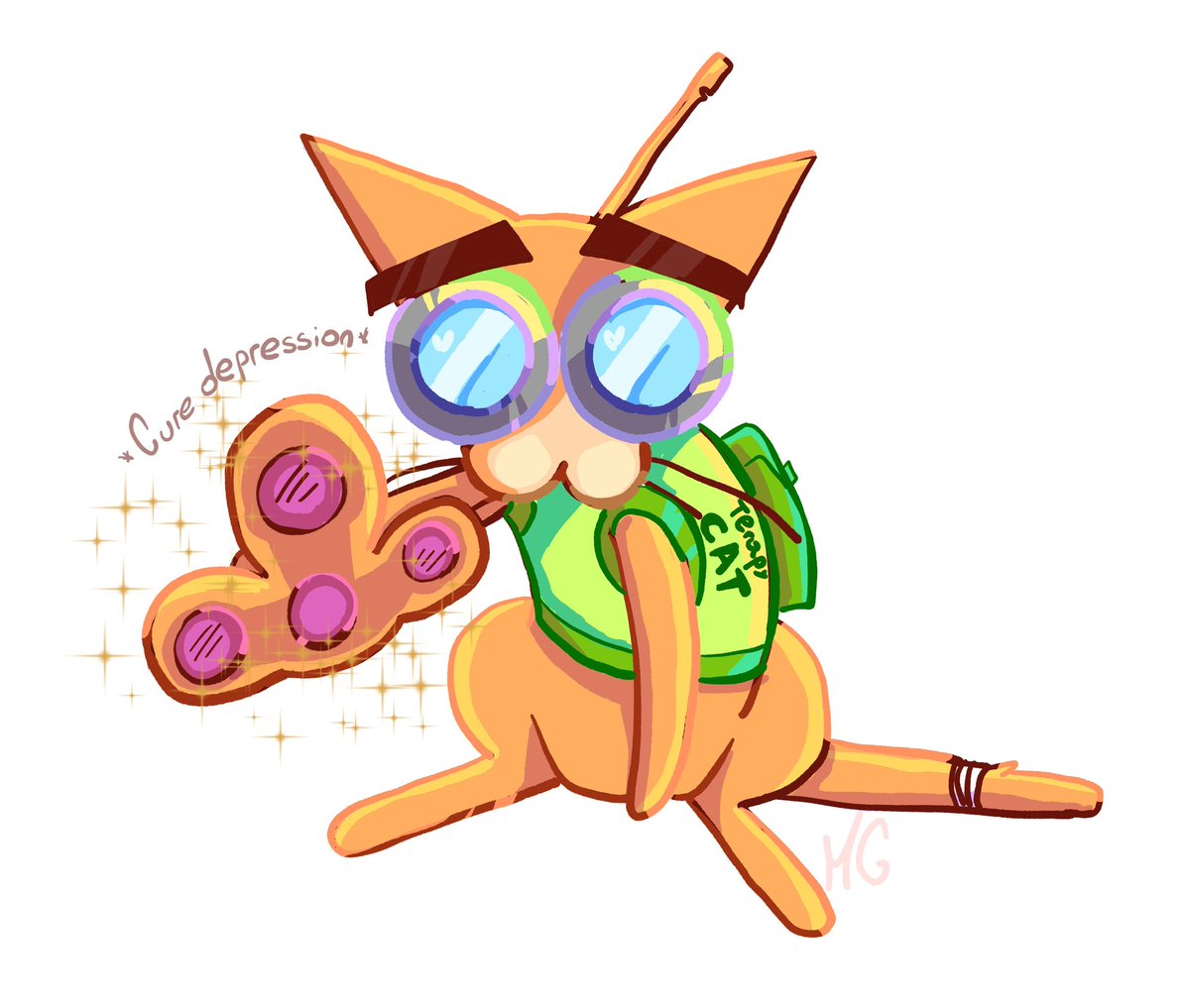 ✨Therapist Cat✨
#Transformersfanart #rung