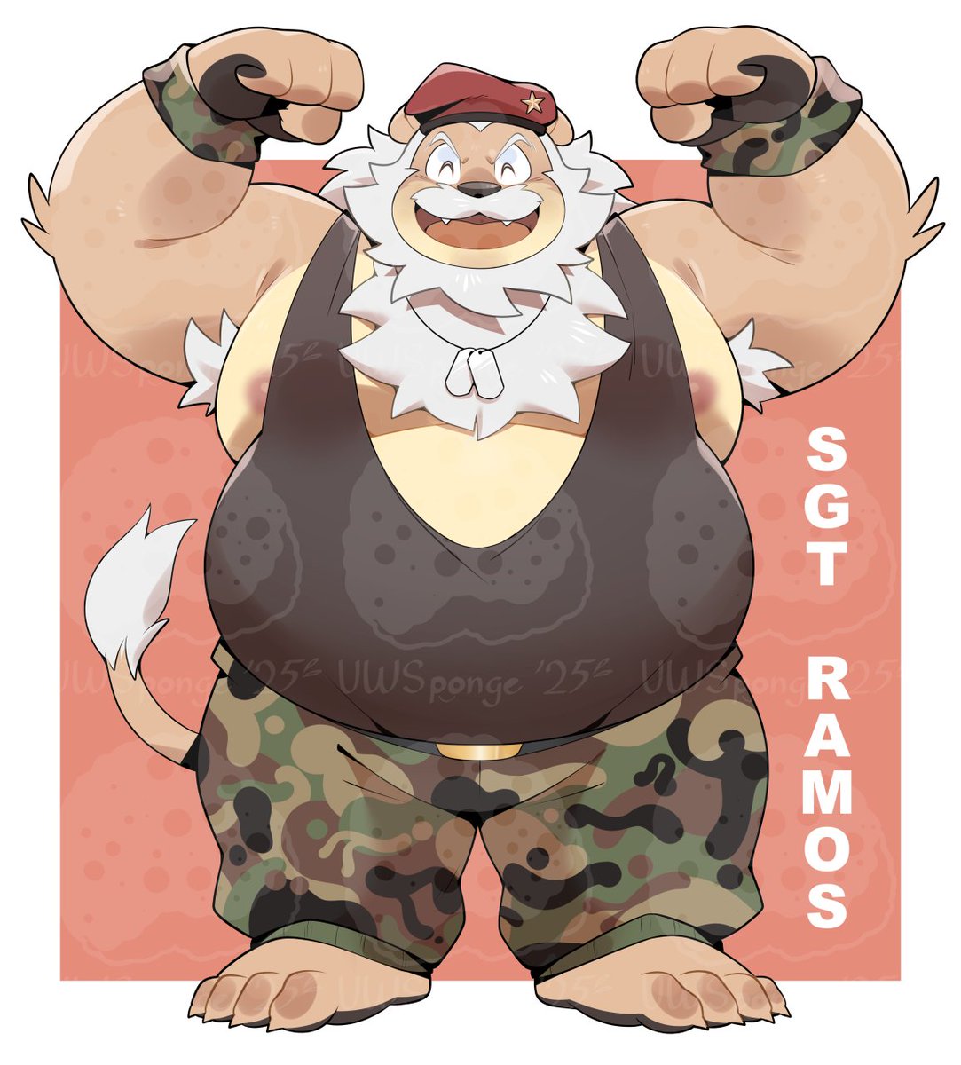 Was it Lion Day? 👀💦 Here have a Sarge 😄