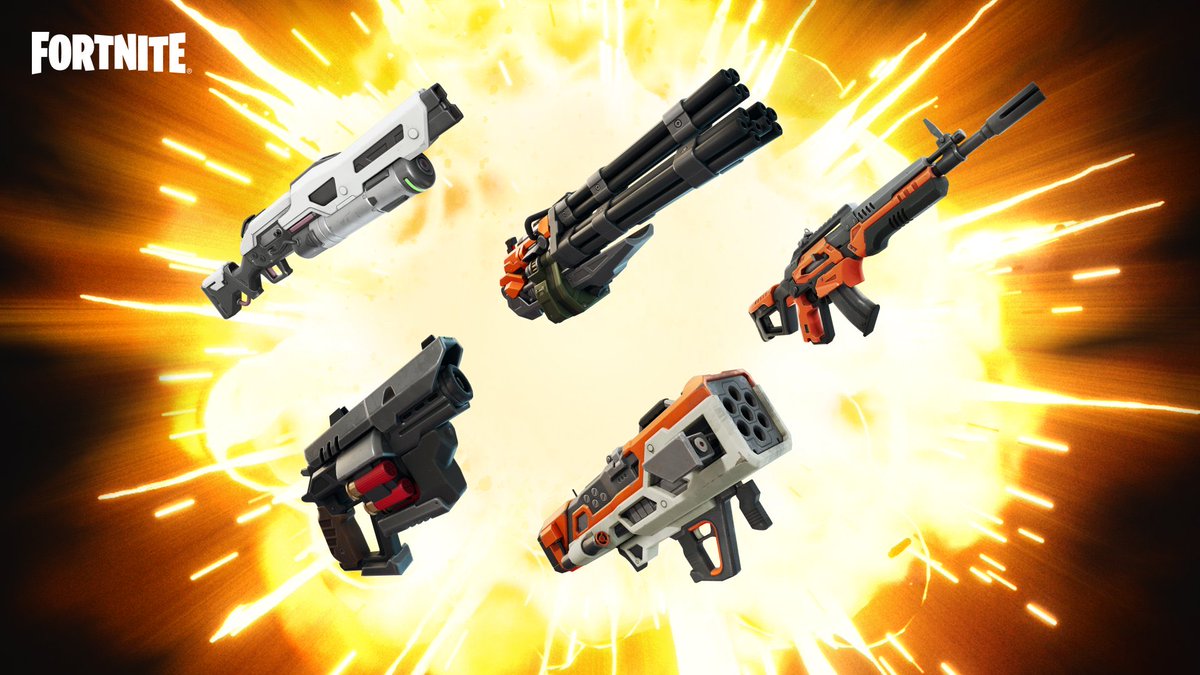 Loolo_WRLD's tweet photo. THE WRECKED REVOLVER HAS BEEN NERFED! 

It now deals 4 less damage in each rarity:

- Legendary: 94 → 90
- Epic: 90 → 86
- Rare: 86 → 82

#Fortnite https://t.co/WrNl11dk5x