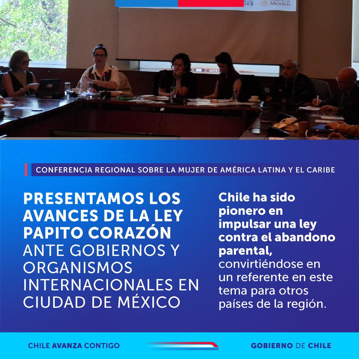 #XVICRM 🇲🇽En evento organizado por <a href="/generoytrabajo/">Género y Trabajo</a>, hoy presentamos el impacto y los avances de la Ley de Responsabilidad Parental, mayormente conocida como #LeyPapitoCorazón, destacando su papel en corresponsabilidad y el rol del Estado como garante de redistribución del cuidado