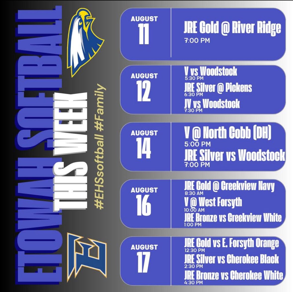 Etowah Softball (@_etowahsoftball) on Twitter photo Let’s go!!!! Busy week ahead but lots of opportunities to get better! Let’s go!!!! Busy week ahead but lots of opportunities to get better!