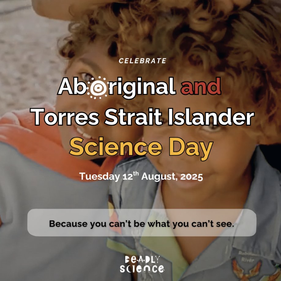 Kylie Captain (@kylielcaptain) on Twitter photo So proud to see the very first Aboriginal and Torres Strait Islander Science Day being recognised today! 🌟
<a href="/DeadlyScience/">DeadlyScience</a> continues to do such important work in inspiring, empowering, and creating opportunities for our young people in STEM.
Huge congratulations to my cuz Corey So proud to see the very first Aboriginal and Torres Strait Islander Science Day being recognised today! 🌟
<a href="/DeadlyScience/">DeadlyScience</a> continues to do such important work in inspiring, empowering, and creating opportunities for our young people in STEM.
Huge congratulations to my cuz Corey
