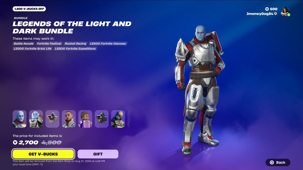 Jmoneydog84's tweet image. LEGENDS OF THE LIGHT AND DARK BUNDLE Giveaway
#Fortnite #Giveaway #Ad

HOW TO ENTER!

-Follow me
-Like &amp;amp; RT
-Comment &apos;Done&apos;

Ends in 24 hours!

Use Code &apos;Jmoneydog84&apos; to support me, it helps a lot
💙 #EpicPartner