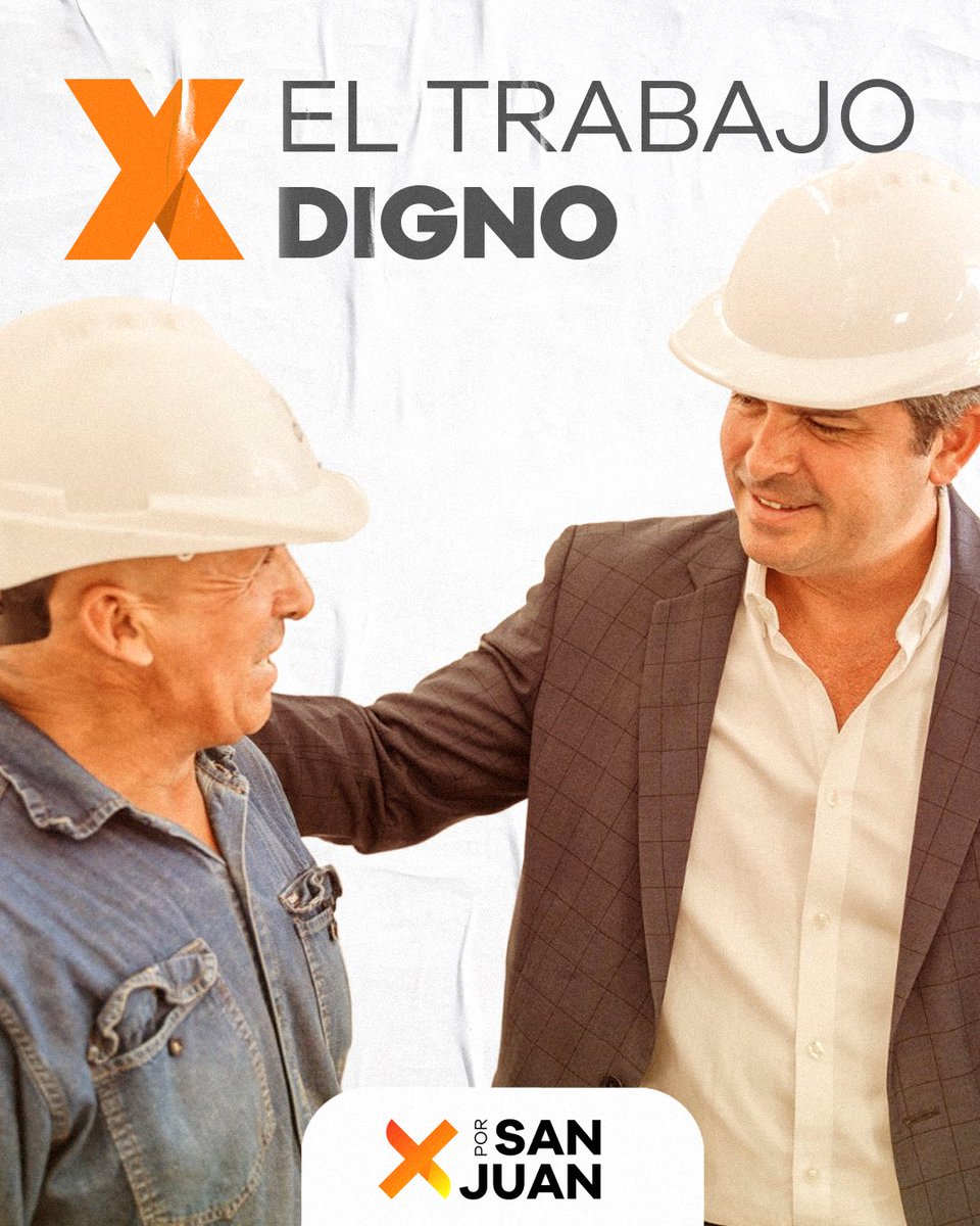 Mientras otros discuten por el poder, nosotros buscamos seguir defendiendo el trabajo digno para los sanjuaninos. 🧡

#XSanJuan, del lado de quienes hacen crecer nuestra provincia. 💪🏼