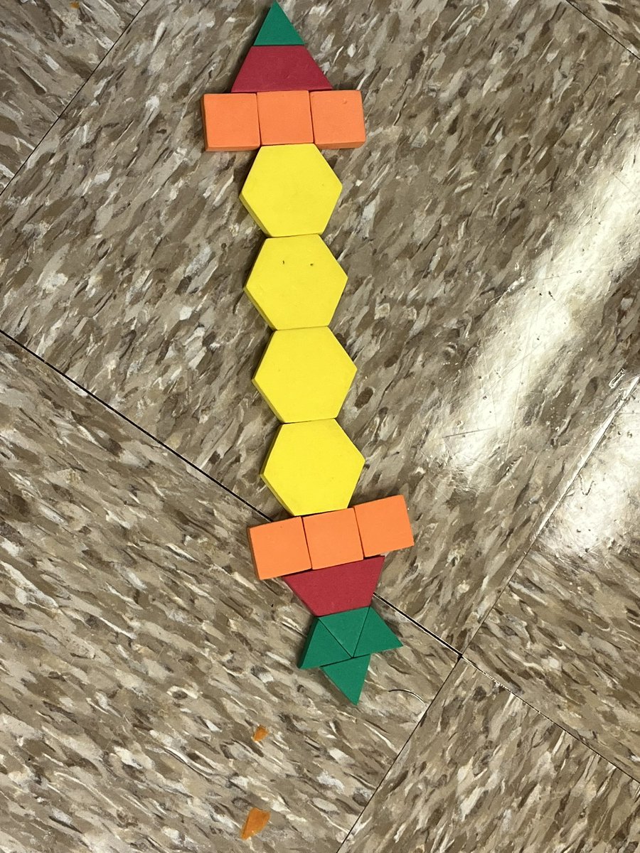 Kindy masterpieces using pattern blocks <a href="/MrBoyer134/">Mr. Mark Boyer</a> <a href="/MrJadSalameh/">Jad Salameh</a> #klondikefam
