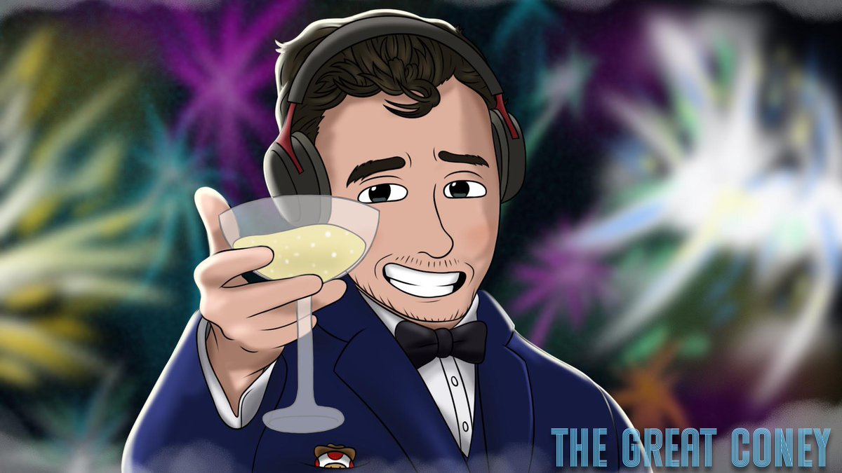 otherdudedraws's tweet photo. Happy Coneyfest to all those who celebrate @CONEY  (This is how I see him, Jay Gatsby mixed with a strange wizard who asks you riddles) https://t.co/bbUjTb1x8g