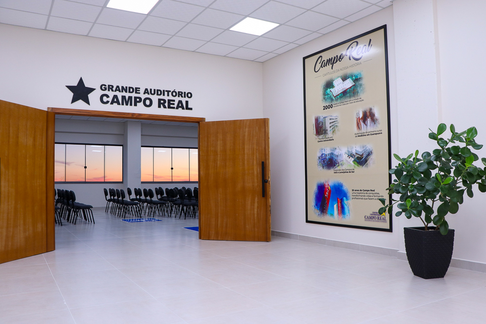 campo_real's tweet photo. No ano em que celebramos nossos 25 anos, a Campo Real escreve mais um capítulo especial: a inauguração do Grande Auditório Campo Real. https://t.co/Ck8MJ0b3Ry
