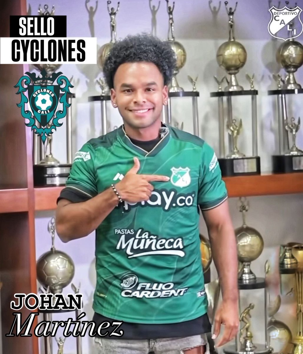 CyclonesCali's tweet photo. Ya lo habíamos visto antes🎯🔥

Nuestro canterano Johan Martínez, debutó con #DeportivoCali 🆚 #Millos y clavó este GOLAZO, casi igual al que hace 6 años cuando vestía nuestra camiseta metió en la final de Torneo Nacional sub17

Dos golazos, misma zurda mágica, #SelloCyclones🔝🔥 https://t.co/XK6k9XdiuF