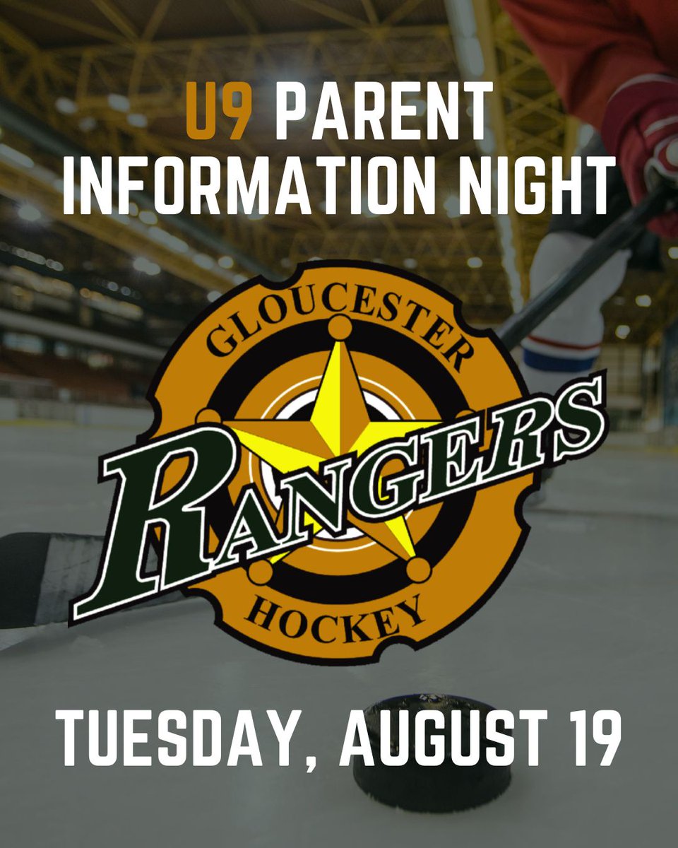 🚨 U9 Rangers Parent Info Night 🚨

📅 Tuesday, August 19
🕗 8:00 – 9:00 PM (EST)

📍 Google Meet
🔗 Join us: meet.google.com/xrd-gtor-hez

Get the scoop on the upcoming season! We’ll cover schedules, team expectations, fundraising, volunteering &amp; more. Don’t miss it! 💚💛