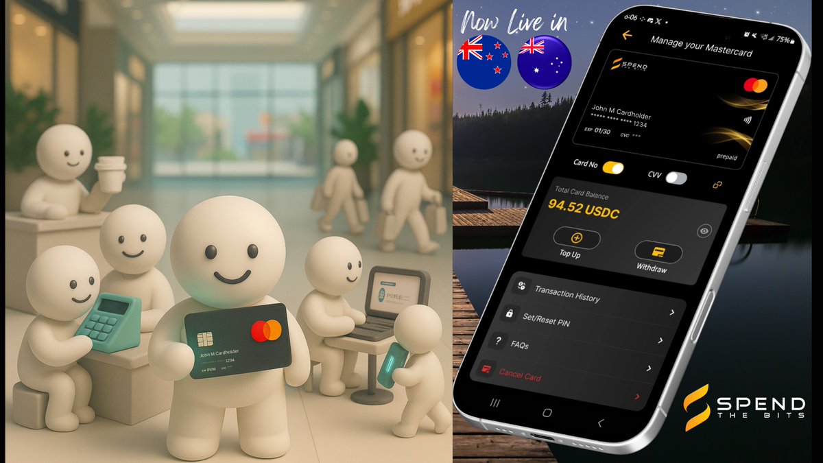 SpendTheBits Inc. (@spend_the_bits) on Twitter photo Ever wondered how to spend your digital assets seamlessly in everyday life?
With <a href="/Spend_The_Bits/">SpendTheBits Inc.</a>, it's easier than you think!
If you are in #NewZealand or #Australia, discover the future of payments!
Use this link --> onelink.to/jur9pv to download the app and get your Ever wondered how to spend your digital assets seamlessly in everyday life?
With <a href="/Spend_The_Bits/">SpendTheBits Inc.</a>, it's easier than you think!
If you are in #NewZealand or #Australia, discover the future of payments!
Use this link --> onelink.to/jur9pv to download the app and get your