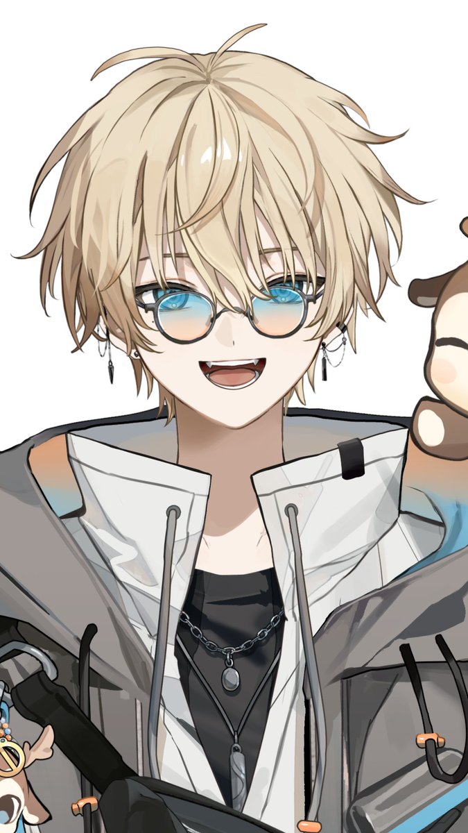 サングラスと襟上げもできるんだよ～😎