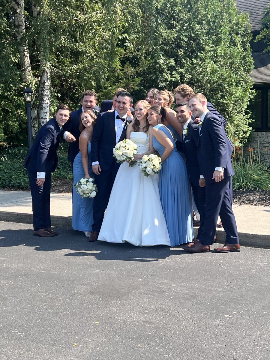 Daughter Jennifer got Married on the weekend 😃Growing up with 2 younger brothers now she has a  Sister in-law  - August 9 th 2025 😃