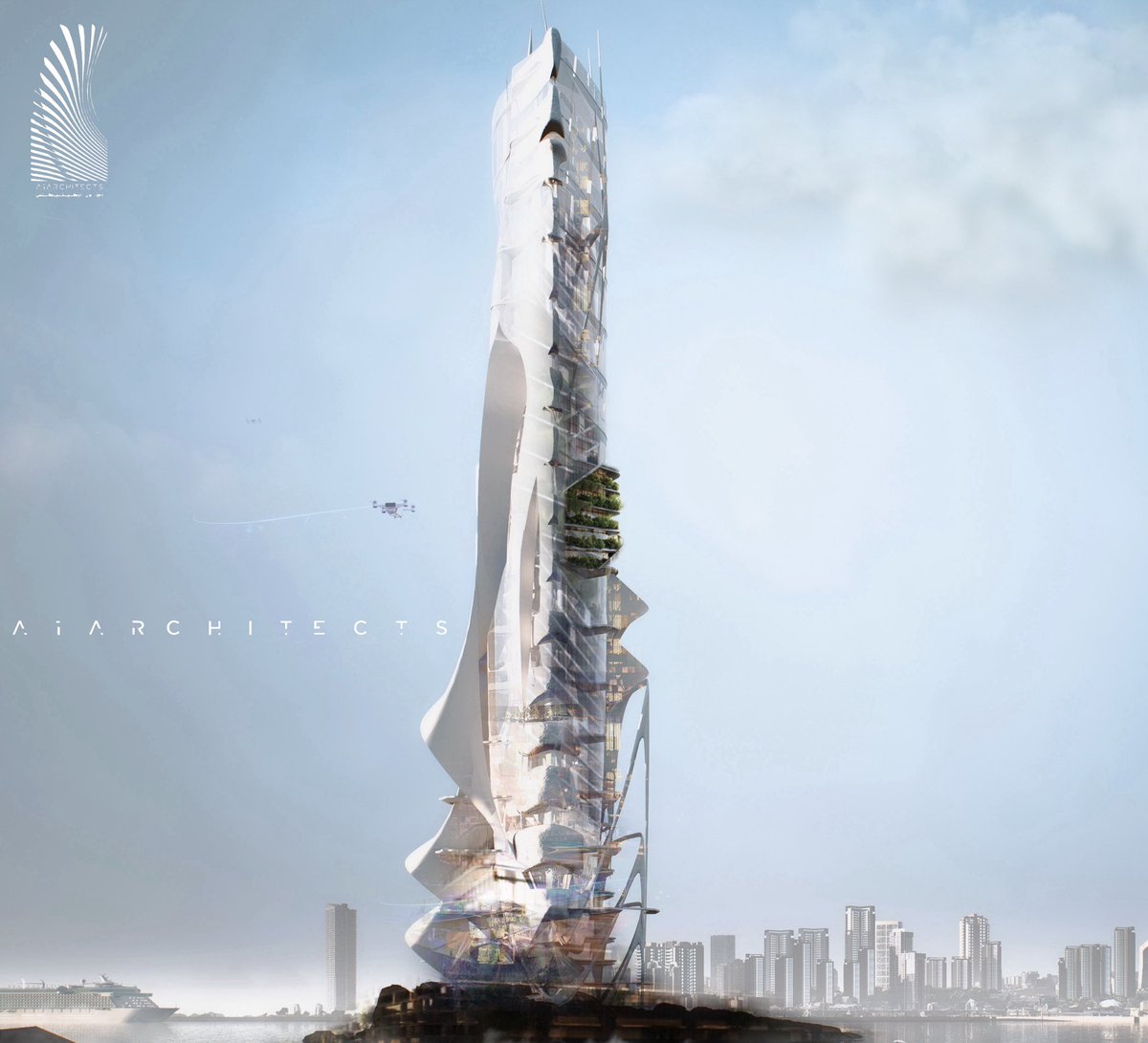 اقتراح مكتب A1Architects السعودي كتصميم للبرج في مفهوم نوعي ينافس الساحة العالمية . 

Saudi architectural firm <a href="/A1rchitects/">اي ون اركيتيكتس للإستشارات الهندسية</a> has proposed a tower design with a distinctive concept aimed at competing on the global stage