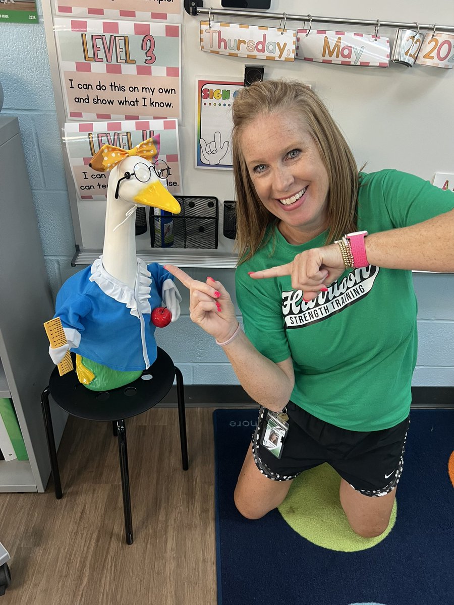 Can’t wait to see all of my awesome students back at Harrison Elementary!!!💚🖤