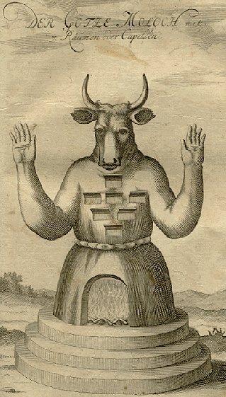 mojogiveup's tweet photo. @zerohedge Would ya look at that? It's Moloch. https://t.co/AnQ4WbLpyK