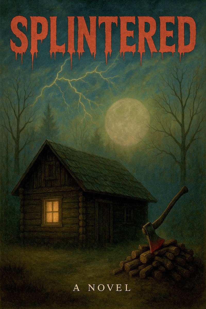 Thinking of changing the title of my  
#horror novel from AXE to SPLINTERED