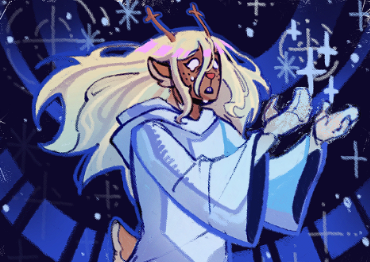 recebam esse desenho que eu fiz no magma 🤲
#deltarune ❄️