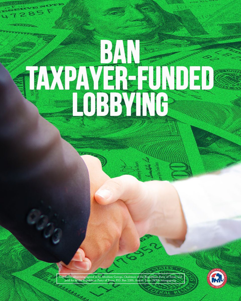 Taxpayer Funded Lobbying is when your tax dollars are used by your local government against you. 

Local governments are spending millions to hire lobbyists who fight conservative reforms like securing Texas elections and stopping the sexualization of Texas kids while pushing