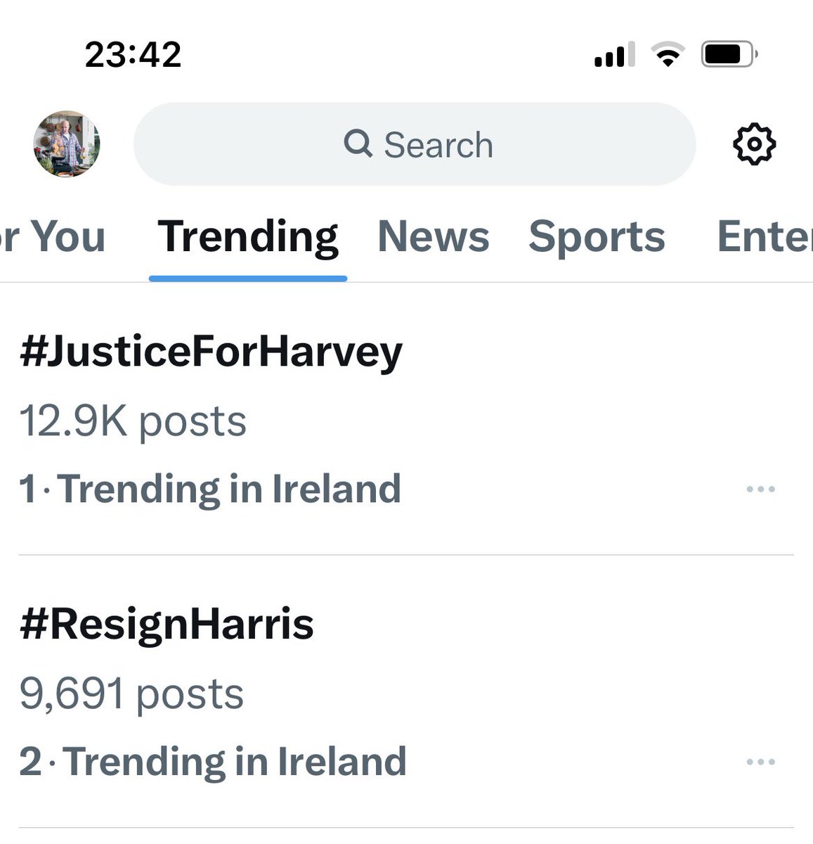 As the two week anniversary of the passing of young Harvey Morrison approaches, and one week of these two hashtags being number 1 &amp; 2 trending in Ireland, there are a few things we must take stock of

Harvey’s incredible parents are putting up such a brave battle but need our