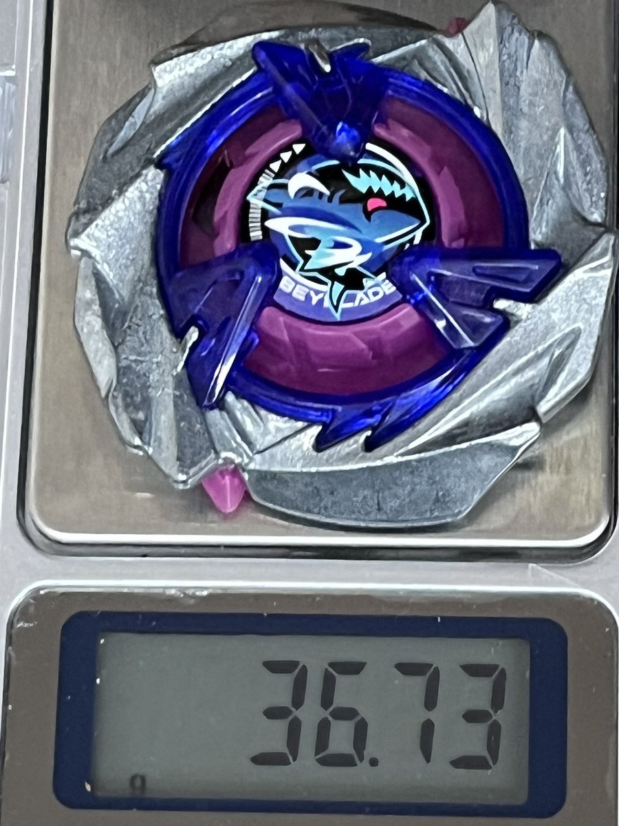 シャークスケイル高重量38.7g 新品未使用品 予備用に追加したシャークスケイルがそこそこ重かった‼️38g欲しかった