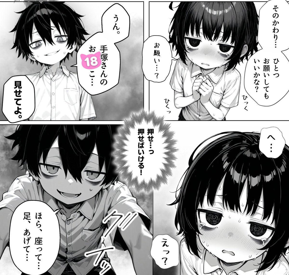 気弱女子は…押せばやれるお話