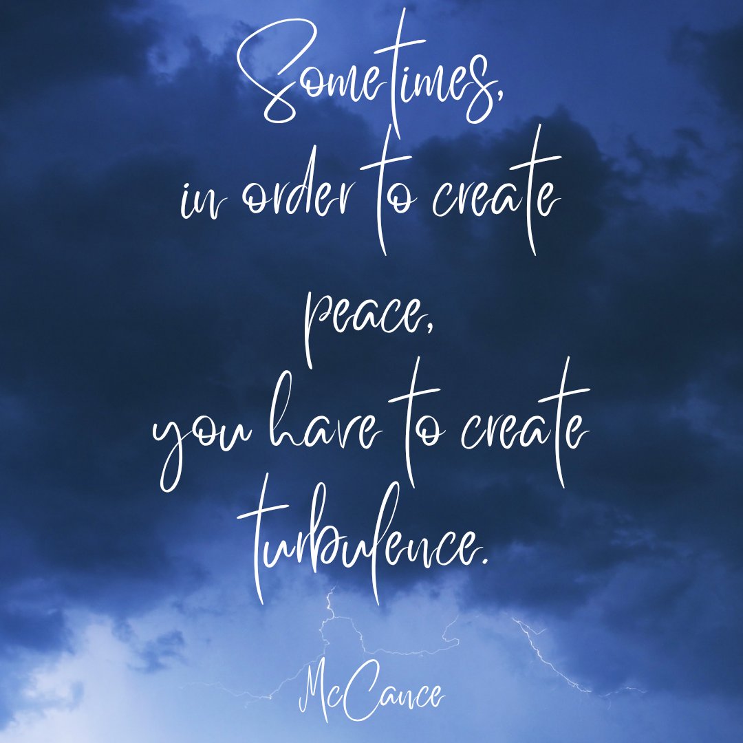 donna_mccance's tweet photo. #tuesdaypower
Sometimes, in order to create #peace, you have to create #turbulence.
Sometimes...
🌬🕊 https://t.co/hu4ITWYGAZ