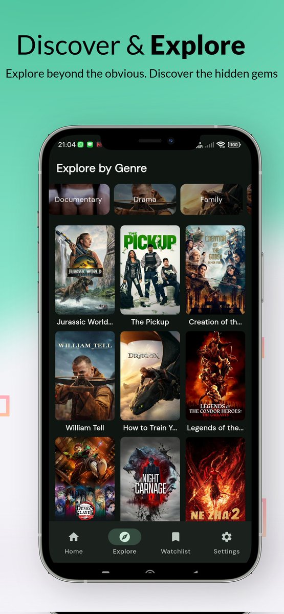 I've been working on an app for the past 3 weeks and as hard as it was , I can finally say that I am done with the concept. Ladies and Gentlemen, here's MoviePlug 🤗🤗🥳🥳