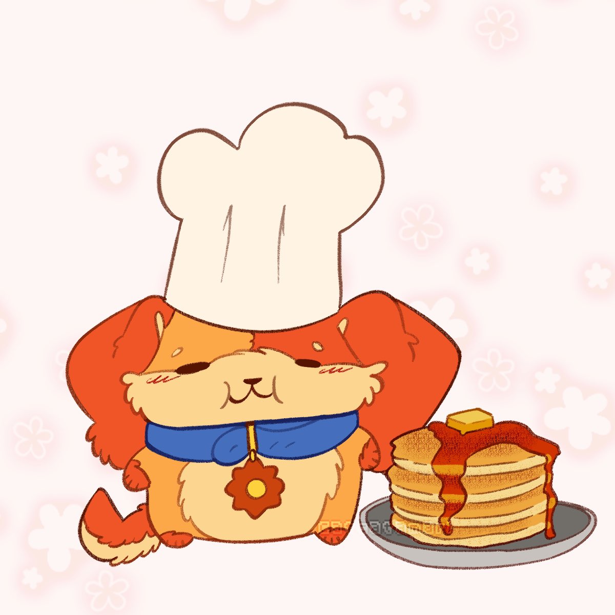 Day 11, he made pancakes
#SmilingCritters #Dogday #doggust