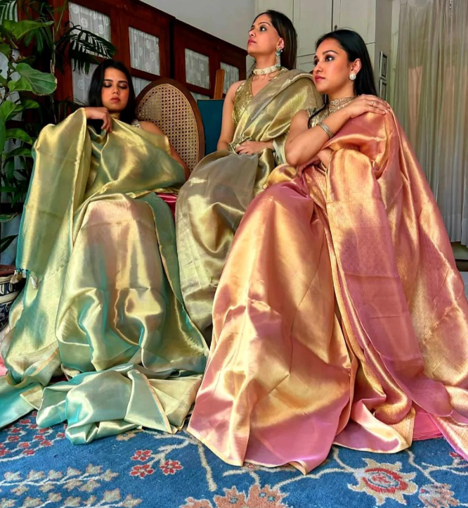 Shine like a Bollywood diva in our stunning Silk Saree for just $79.00 NZD 👉 t.ly/Pdvo6 ✨🛍️