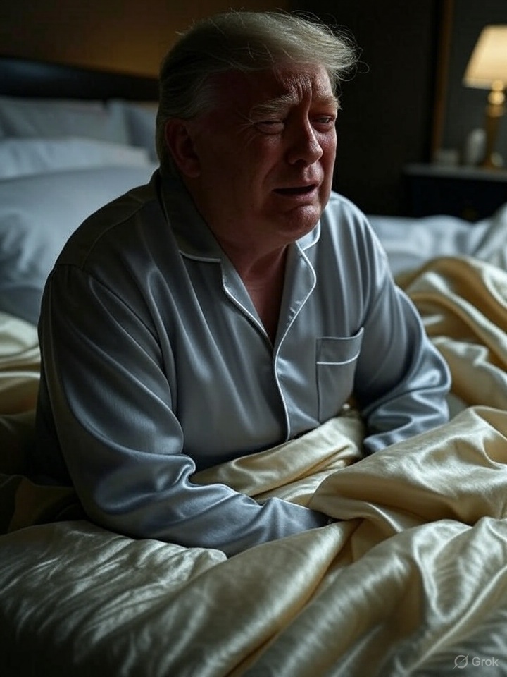 jumbarrawa's tweet image. I think this is the Real donald Trump.  home at night, crying  we all don't worship him.... poor  poor Trump .. what music do you think he listens to ??  A bit of Adele ?? Enya??  #feels #MAGA #trump