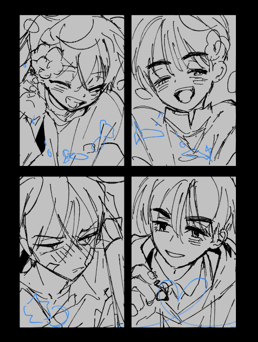 wip (?
i kinda wanna make ivti photocard gacha for my next con... 