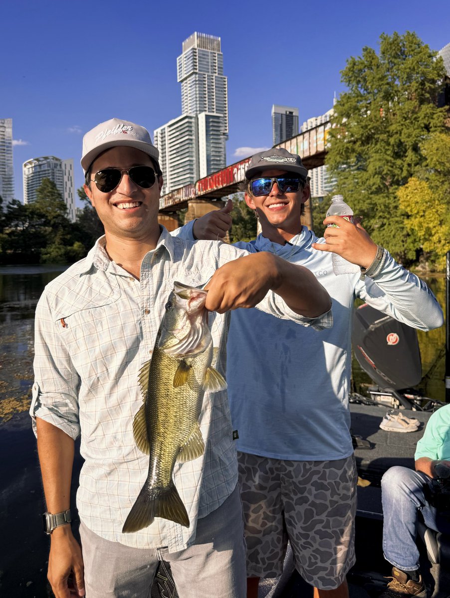 J.B. Sauceda (@jaybsauceda) on Twitter photo I’m undefeated in catching a fish on camera for <a href="/tcreporter/">Texas Country Reporter</a>.
6 stories shot.
6 fish caught.
Today was a bass on the Colorado River, specifically Lady Bird Lake. I’m undefeated in catching a fish on camera for <a href="/tcreporter/">Texas Country Reporter</a>.
6 stories shot.
6 fish caught.
Today was a bass on the Colorado River, specifically Lady Bird Lake.