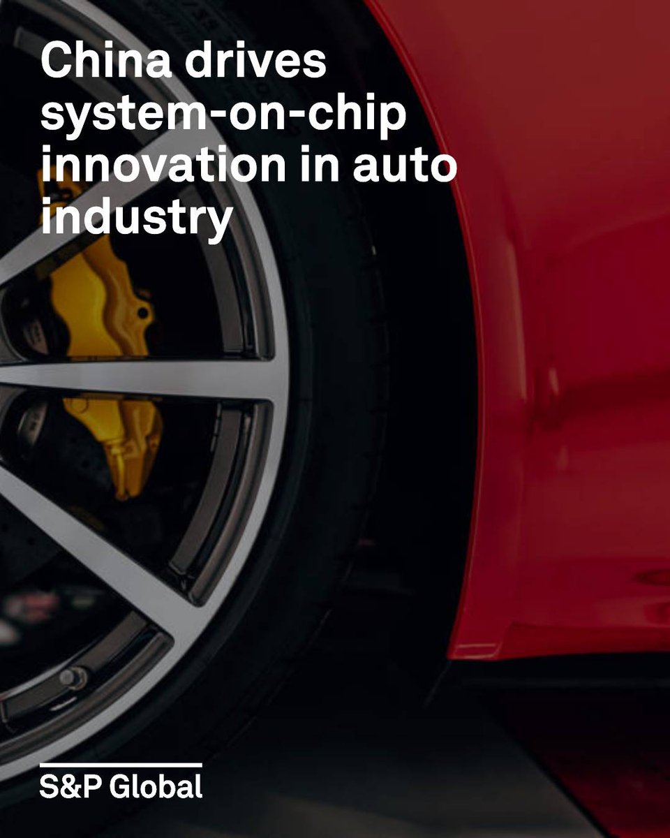 SPGlobal's tweet image. Mainland China is fast becoming a key market for system-on-chip (SoC) technologies, particularly those enabling next-generation digital cockpits and advanced driver assistance systems (ADAS). This momentum is driven by several converging #AutomotiveTrends in the country: growing