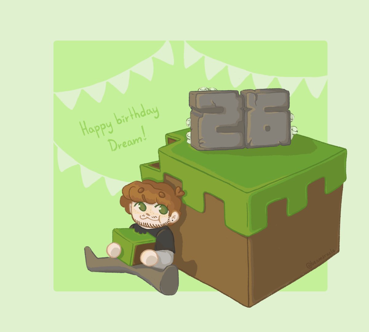 Happy Birthday Dream!💚
#dreamfanart